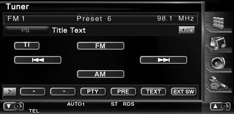 Lyssna på radio Radiotext Du kan visa radiotexten.