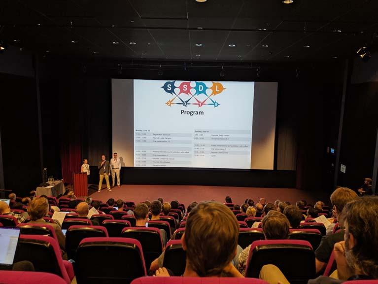 The symposium featured keynote speakers from Google, KTH Royal Ins tute of Technology, Radboud University Medical Center and Erasmus MC.