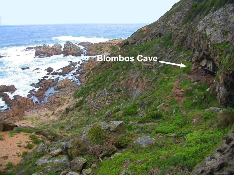 Blombos Cave, SydAfrika