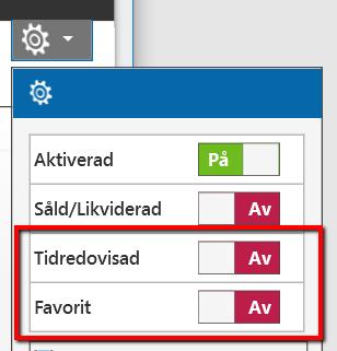 Filter Det finns olika grupper med urval och jag ska försöka förklara lite om grupperna så att du lättare ska kunna hitta det du söker.