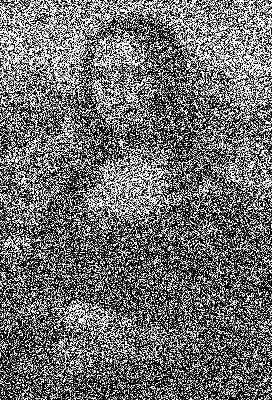 119 a) b) c) d) e f) Fig. 14.12. Samma motiv avbildat med olika signal-brus-förhållande (SNR). a) SNR = 50. b) SNR = 20. c) SNR = 10. d) SNR = 5. e) SNR = 2. f) SNR = 1.