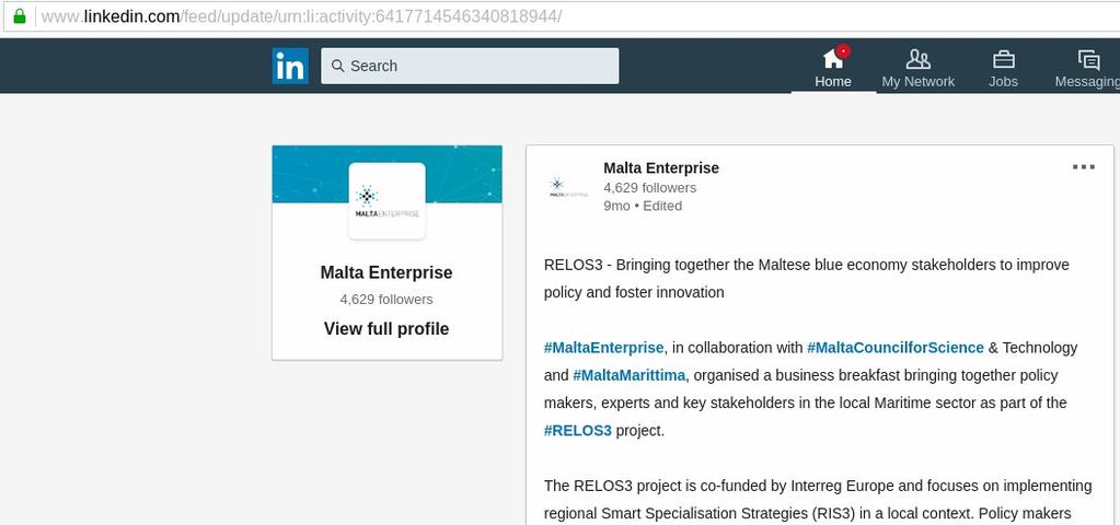 LinkedIn Article - 14 November 2018 https://www.