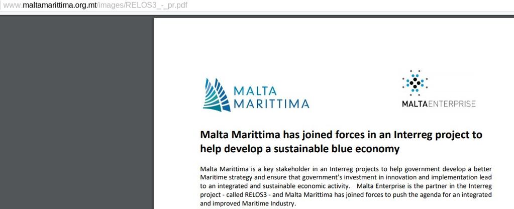Website Malta Marittima - 10 July 2018 http://www.maltamarittima.