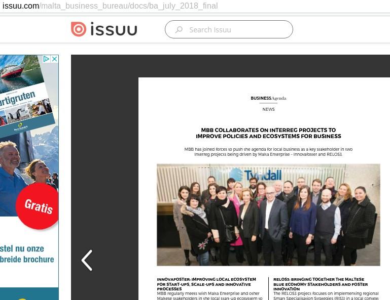 pdf Business Agenda - Malta Business Bureau - July 2018