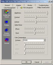 SmartManage insignal) och färgtemperaturer.