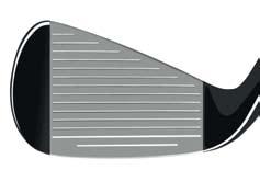 E 9 FACE TECHNOLOGY: IRONS Why have one Sweet Zone when you can have three?