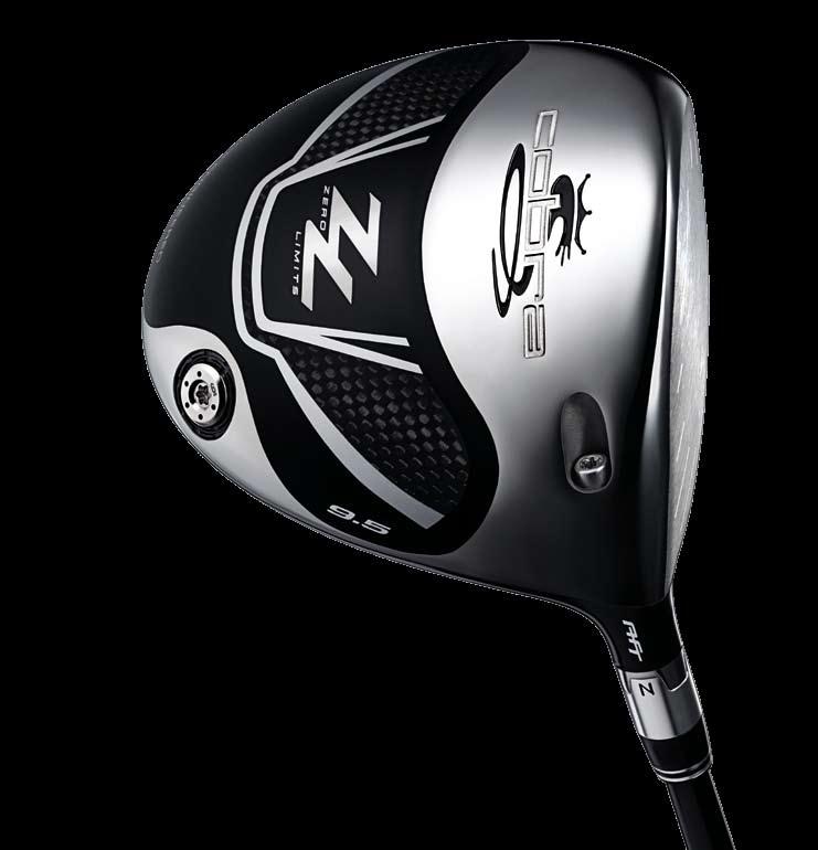 THE MULTI-MATERIAL ZL DRIVER A multi-material driver with Adjustable Flight Technology offers three simple settings to optimize ball flight for maximum distance.