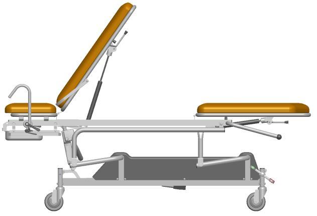 2.3 När patienten sätter sig Kombigyn Handhavande När patienten sätter sig För maximal säkerhet är det viktigt att personalen hjälper patienten att sätta sig rätt i stolen.