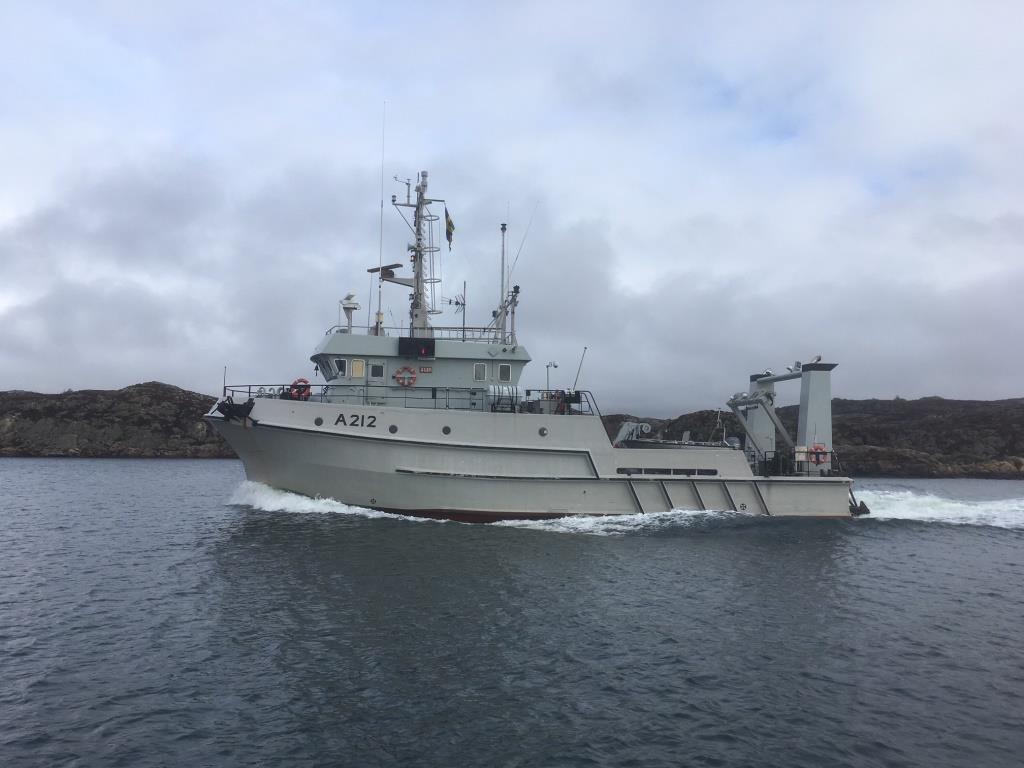 västkusten HMS ÄGIR övning med