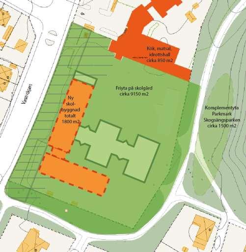 över 50 db(a)) Planavdelningen Parkering skola Plan- och bygglagen (PBL) är tydligt med att friyta går före parkeringar om det inte finns