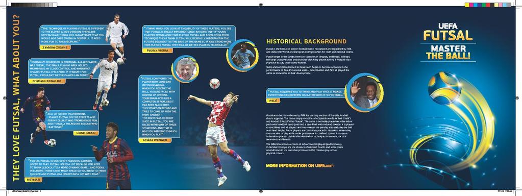 Del 1 - Bakgrund Futsal var det namn som FIFA valde för den enda versionen av inomhusfotboll som de stödjer.