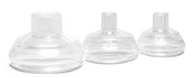 st/box 10-50503 Genomskinlig anatomisk ansiktsmask med 22mm honkoppling, Pediatrisk 20 st/box 10-50504 Genomskinlig anatomisk ansiktsmask med 15mm hankoppling, Spädbarn 20 st/box 10-50505