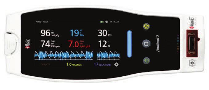 Rad-97 Pulse CO-Oximeter Med Nomoline kapnografi Sidestream teknologi Stort