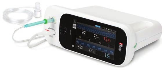 Pulse CO-Oximeter En non-invasiv monitor med touch skärm som är