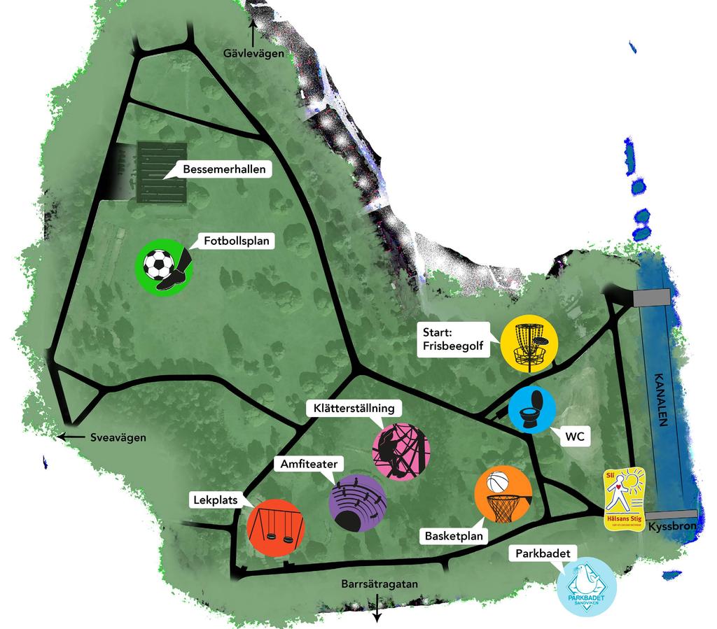 Sommarträningen i Stadsparken startar v. 24 och pågår till v.36.