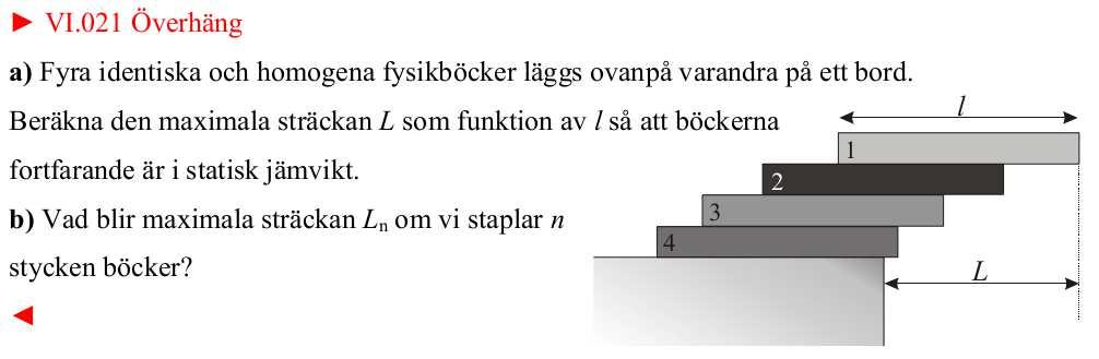 Ett homogent cylinderformat hjul med massan m och