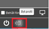 11.2 Byt profil Om man arbetar på flera olika enheter så kan man byta profil genom att klicka på pilknappen. 11.3 Patientlisten I Patientlisten söker man fram personen.