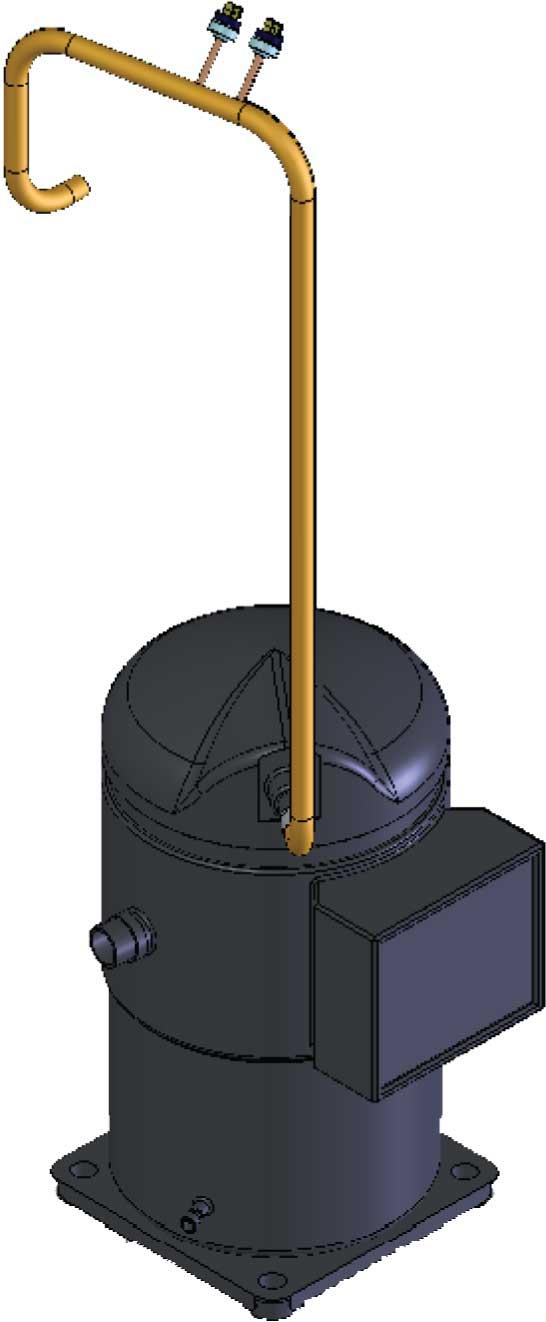 1 Symbol explanation 1 Note! Hot! Figure 16. The pressure pipe should get hot during operation 1.