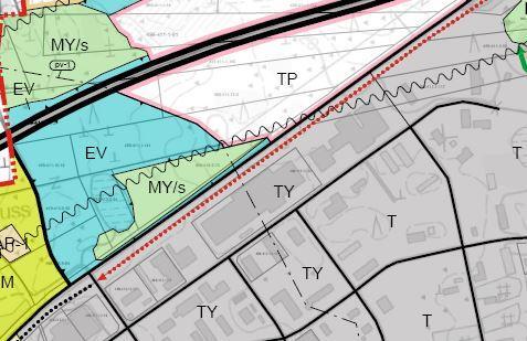 Bild 7. Utdrag ur Smedsby delgeneralplan 2030, godkänd 2016. Detaljplan Detaljplanen för tomt 1 3 i kvarter 2 godkändes av fullmäktige 27.4.2006 30.