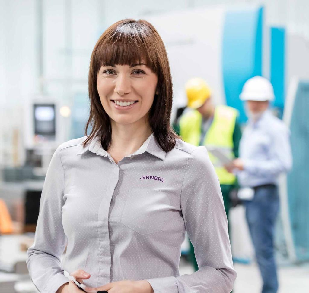 OM JERNBRO INDUSTRISERVICE FÖR BÄTTRE SNURR Vi som jobbar här på Jernbro sitter på en omfattande kompetens inom underhåll, teknik och specialistservice.