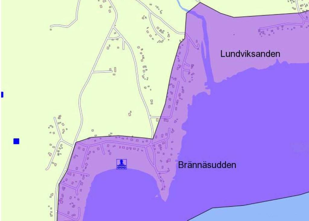 12 (16) Planområdet Normal skyddsnivå Hög skyddsnivå Figur 7. Skyddsnivåkarta för enskilda va-anläggningar. Källa: www.umea.se En översiktlig utredning gällande avlopp inom planområdet har gjorts.