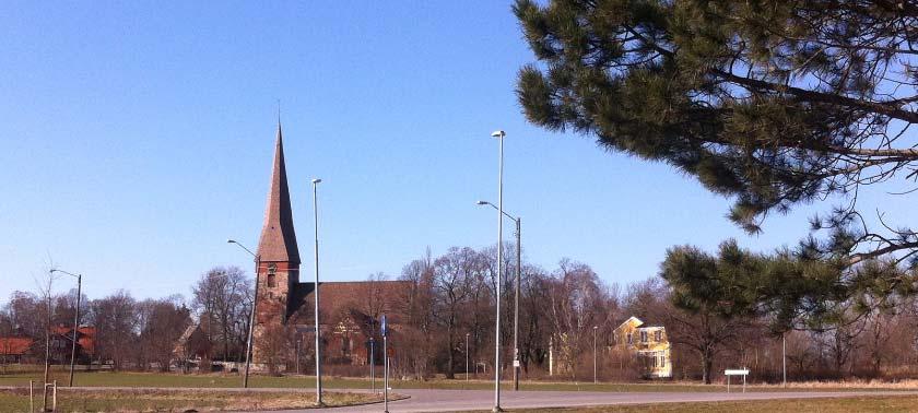 Vaksala kyrkskola skymtar fram