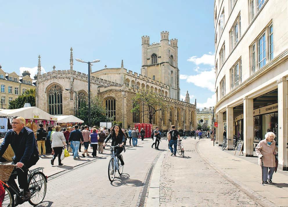 14 GUIDEN CAMBRIDGE Trots sina 31 college är