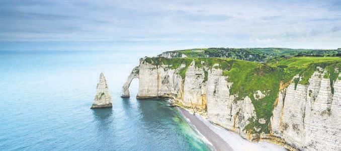 Normandie med sitt idylliska landskap och sina vackra vyer över hav och strand har mycket att erbjuda.
