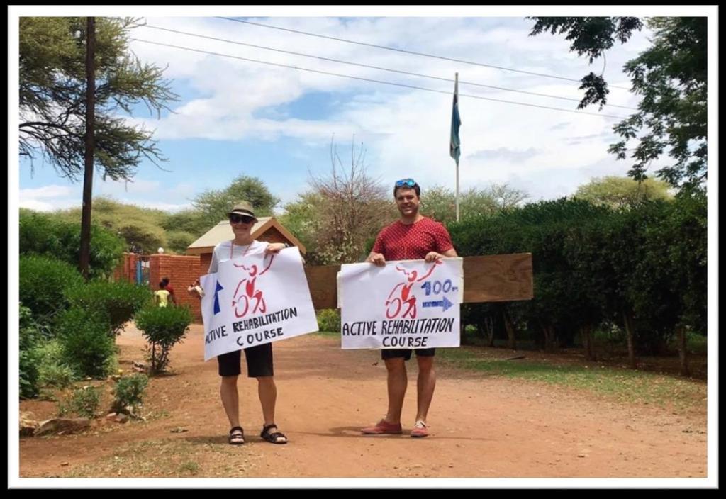 nio ledare från Sverige, tre från Polen (FAR), fyra från Botswana samt två från Namibia samt nitton kursdeltagare,