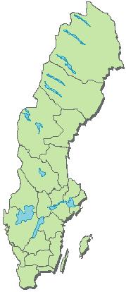 Figur 1. De fyra byggnaderna finns i Linköping och Stockholm*. Diagrammet visar de 123 kontorslokalernas elförbrukning per kvadratmeter, där varje stapel representerar en byggnad.