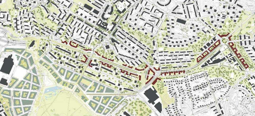 En fördelaktig faktor var att trafikmängderna på Johanneshovsvägen och Bolidenvägen minskade då vägtunneln Södra länken öppnades för biltrafik.