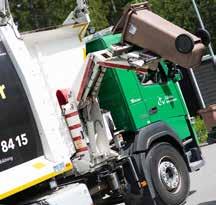 ISO 14001:2015 1424849-02 ÖVERSYN AV RUTTER ISO-CERTIFIERING PÅ PLATS En översyn på sopbilarnas rutter under året har frigjort en av bilarna på halvtid under ett år vilket innebär en