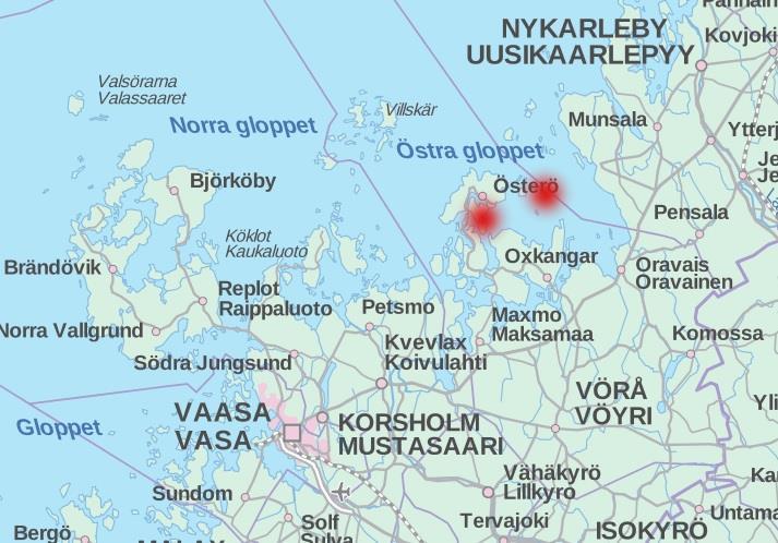 2. PLANERINGSOBJEKT OCH INFLUENSOMRÅDE Vörå kommun är en tvåspråkig kommun med ca 6700 invånare.