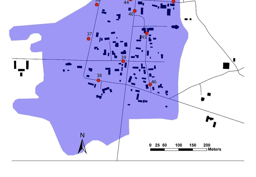 schaktningsövervakning i samband med en geoteknisk undersökning, enligt Länsstyrelsens beslut (lst.dnr: 431-26939-2015).