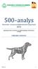 500 analys Beteende- och personlighetsbeskrivning hund BPH