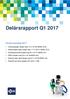 Delårsrapport Q Första kvartalet 2017