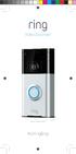 Video Doorbell. shown in Satin Nickel. Kom igång