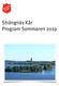 Strängnäs Kår Program Sommaren 2019