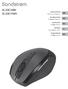 SL33CHBK SL33CHWH. Wireless Mouse. Trådløs Mouse. Trådlös Mus. Langaton Hiiri. Trådløs Mus. Instruction Manual. Instruksjonsmanual.