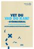 VET DU VAD DU KAN? STÖDMATERIAL #EXPLORERSCOUTPROGRAMMET