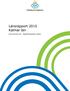 Länsrapport 2015 Kalmar län. Kommunernas del - Tobakförebyggande arbete