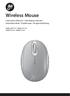 Wireless Mouse. Instruction Manual / Instruksjonsmanual / Instruktionsbok / Käyttöopas / Brugervejledning