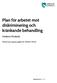 Plan för arbetet mot diskriminering och kränkande behandling