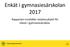 Enkät i gymnasiesärskolan 2017