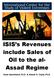 ISIS s Revenues include Sales of Oil to the al- Assad Regime