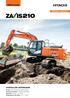 ZAXIS-6-serien HYDRAULISK GRÄVMASKIN