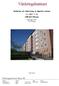 Värdering och beskrivning av lägenhet nummer HSB Brf Ellstorp