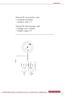 Manual för termometer med 2 växlande kontakter - svenska, sida 2-3. Manual for thermometer with 2 change over contacts - English, page 4-5