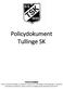 Policydokument Tullinge SK