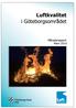 Luftkvaliteten och vädret i Göteborgsområdet, mars Luftföroreningar... 1 Vädret... 1 Var mäter vi?... 1